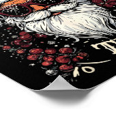 Cool Santa With Sungles I Do It For The Ho´s Chris Poster (Ecke)