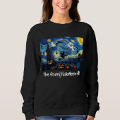 Cool Sarcastic Vincent Van Gogh The Starry Hallowe Sweatshirt (Vorderseite)