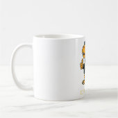 Cool Saurus Funny T rex Dinosaur auf Kaffeetasse (Links)