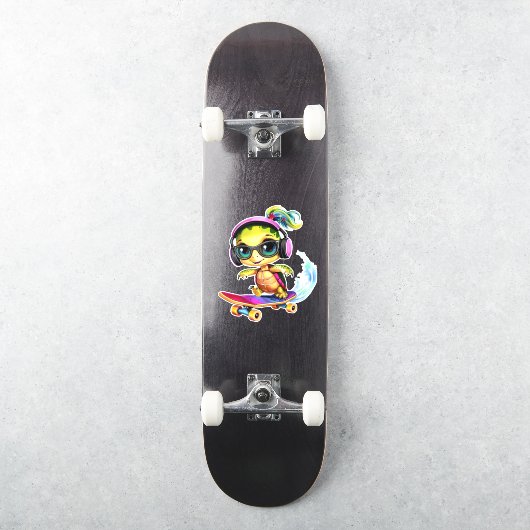 Cool-Schildkrötenpanzer Aufkleber (Skateboard)