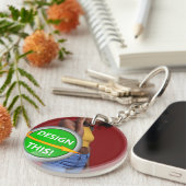 COOL! Schlüsselanhänger - Acrylkreis (beidseitig) (Vorderseite rechts)