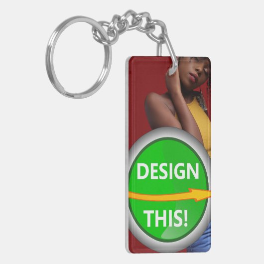 COOL! Schlüsselanhänger - Akrylecker (beidseitig) (Vorderseite links)