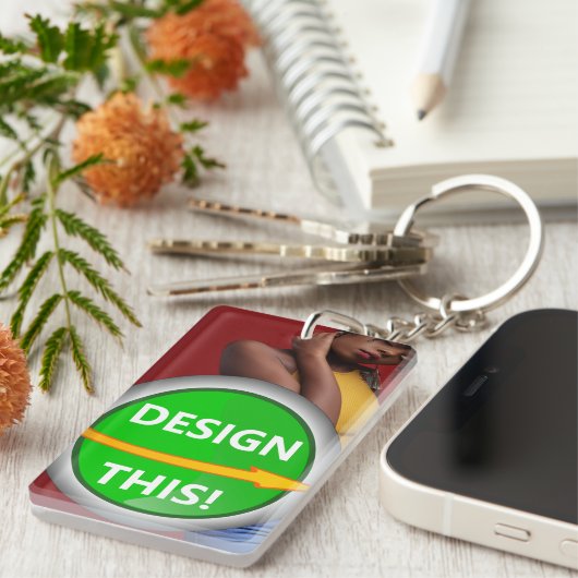 COOL! Schlüsselanhänger - Akrylecker (beidseitig) (Vorderseite rechts)