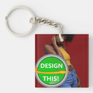 COOL! Schlüsselanhänger - Akrylplatz (Single-seiti