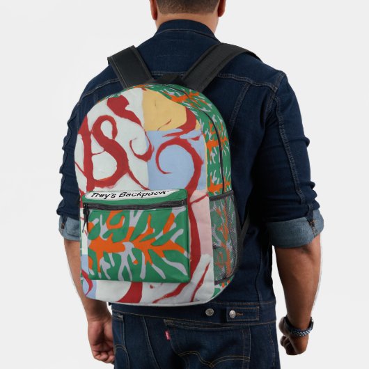 Cool School Backpack, Graffiti Art, personalisiert Bedruckter Rucksack (Insitu (Modell))