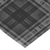 Cool Schwarz-Weiß-kariert-Skull-Tischdecke Tischdecke (Schrägansicht)