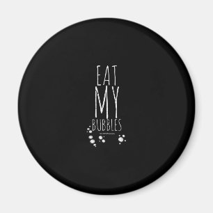Cool Schwimmen Iss Meine Blasen Schwimmen Lustiger Magnet