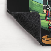 Cool Scottish Nutcracker Bagpes  Mousepad (Ecke)