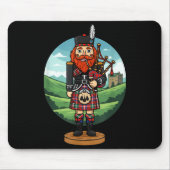 Cool Scottish Nutcracker Bagpes  Mousepad (Vorne)