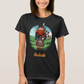 Cool Scottish Nutcracker Bagpes  T-Shirt (Vorderseite)
