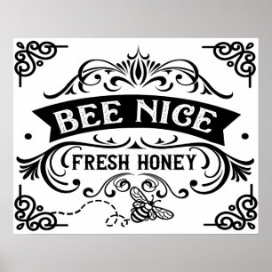 Cool Sei nettes T-Shirt, spiele auf Word Fresh Hon Poster