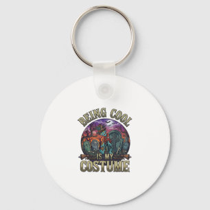 Cool Sein Ist Kostüm Halloween Zombie Friedhof_1 Schlüsselanhänger