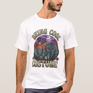 Cool Sein Ist Kostüm Halloween Zombie Friedhof_1 T-Shirt