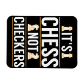 cool sein Schach nicht Schachbretter Schachbretter Magnet (Horizontal)