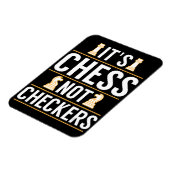 cool sein Schach nicht Schachbretter Schachbretter Magnet (Linke Seite)