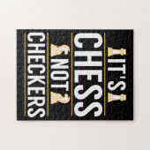 cool sein Schach nicht Schachbretter Schachbretter Puzzle (Horizontal)