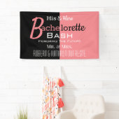Cool Seiner & ihrer Combo Bachelor/ette Personalis Banner (Insitu)