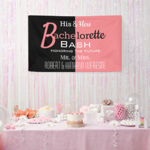 Cool Seiner & ihrer Combo Bachelor/ette Personalis Banner