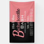 Cool Seiner & ihrer Combo Bachelor/ette Personalis Banner (Vertikal)