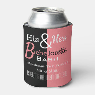 Cool Seiner & ihrer Combo Bachelor/ette Personalis Dosenkühler