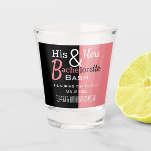 Cool Seiner & ihrer Combo Bachelor/ette Personalis Schnapsglas