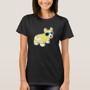 Cool Shades Corgi Hintern Dog T-Shirt