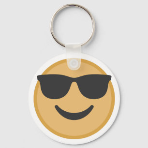Cool Shades Emoji Face Schlüsselanhänger