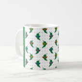 Cool Shades Green Chile Muster Kaffeetasse (Vorderseite Links)