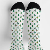 Cool Shades Green Chile Pattern Socks Socken (Oben)
