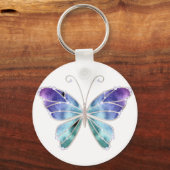 Cool Shades Rainbow Wings Butterfly Schlüsselanhänger (Vorderseite)