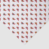 Cool Shades Red Chile Pattern Seidenpapier (Ausschnitt)