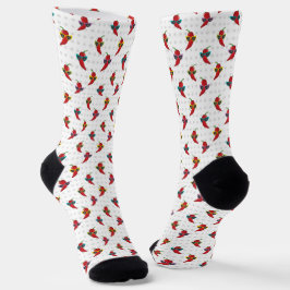 Cool Shades Red Chile Pattern Socks Socken