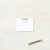 Cool shadow name blue notes post-it klebezettel (Auf Schreibtisch)