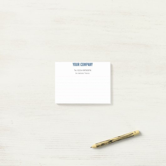 Cool shadow name blue notes post-it klebezettel (Auf Schreibtisch)