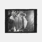 Cool Shark Animal Selfie  Fleecedecke (Vorderseite (Horizontal))