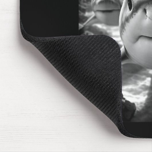 Cool Shark Animal Selfie  Mousepad (Ecke)
