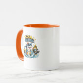 Cool Shark Construction Kaffeetasse (Vorderseite Links)