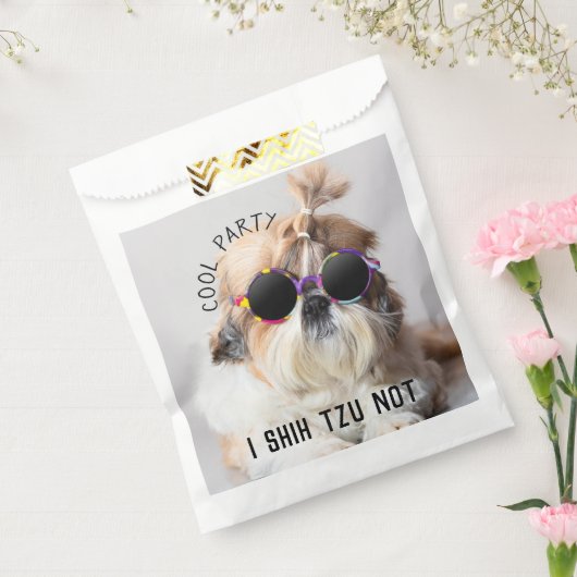 Cool Shih Tzu Nicht lustig niedliche Sonnenbrille Geschenktütchen (Versiegelt)
