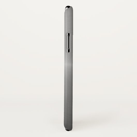 Cool Shiny Radial Steel Metallic Case-Mate iPhone Hülle (Hinten/Rechts)