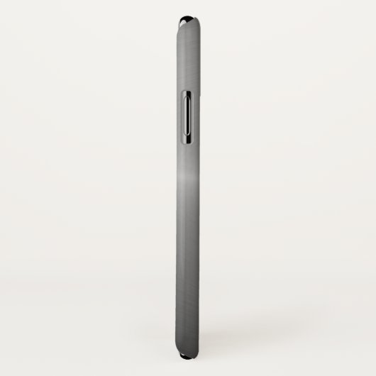 Cool Shiny Radial Steel Metallic Case-Mate iPhone Hülle (Hinten/Rechts)