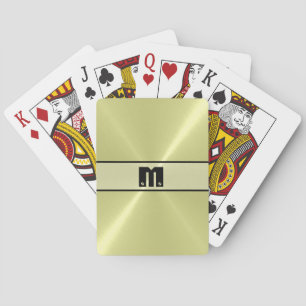 Cool Shiny Stainless Steel Metal 4 Spielkarten