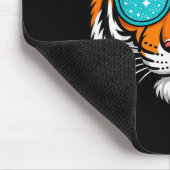 Cool Shirts For Boys Kids, Funny Tiger Sungles Mousepad (Ecke)