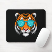 Cool Shirts For Boys Kids, Funny Tiger Sungles Mousepad (Mit Mouse)