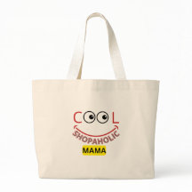 "Cool Shopaholic Mama" Tote Bag - Stilvoll & Spaß
