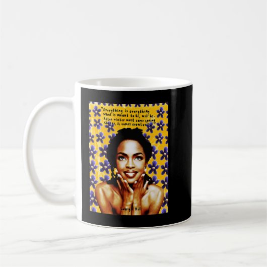 Cool Singer Funny Gift Lauryn Hills Fans Kaffeetasse (Links)