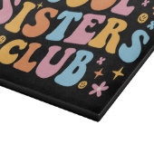 Cool Sisters Club III Schneidebrett (Ecke)