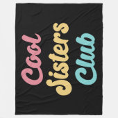 Cool Sistre Club II Fleecedecke (Vorderseite)