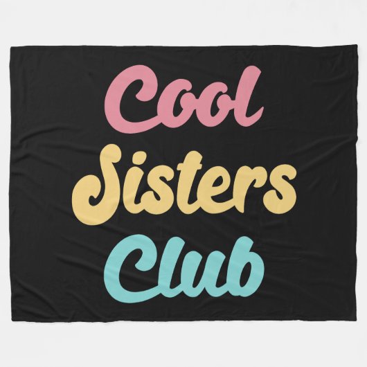 Cool Sistre Club II Fleecedecke (Vorderseite (Horizontal))