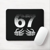 Cool Six Seven Gen Alpha Slang Beliebtes Meme Tren Mousepad (Mit Mouse)