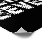 Cool Six Seven Zahl Gen Alpha Slang 6 7 Trend Poster (Ecke)